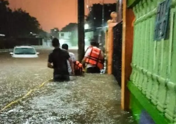 Inundaciones dejan 600 casas afectadas en el sur de Veracruz