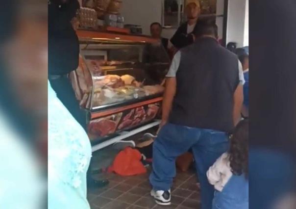 VIDEO: Se niegan a pagar extorsión; atacan a balazos 2 carnicerías en Tultitlán