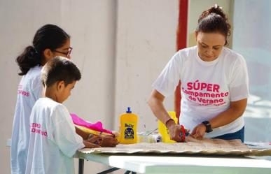 Participan más de 3 mil niñas y niños en súper campamento de verano