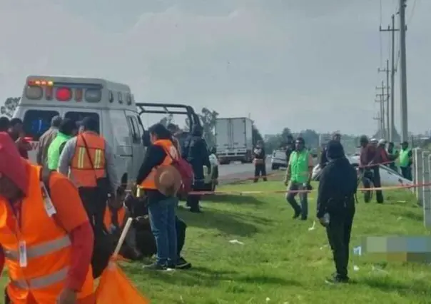 Atropella taxista a peregrinos en la México-Atacomulco, hay 1 muerto y 5 heridos