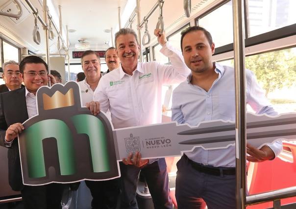 Unirán a cinco municipios de Nuevo León con 30 unidades nuevas de transporte