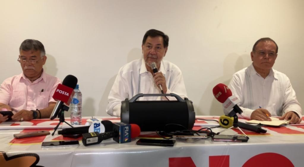 Gerardo Noroña Fernández, comentó que hasta el momento es el aspirante que menos recursos ha gastado, ya que de los 5 millones permitidos, apenas alcanzan el millón 600 mil pesos. Foto: Armando Galicia