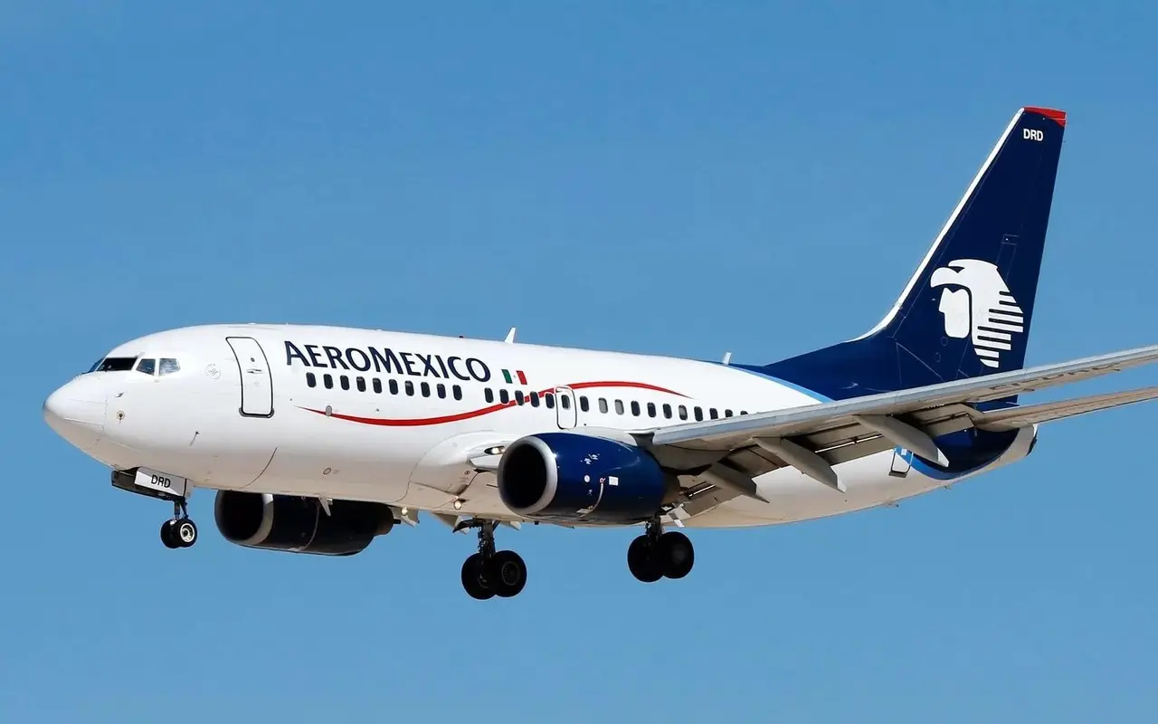 Gestionan para disminuir costos de tarifas de Aeroméxico en ruta Durango-México-Durango. Foto: Aviación 21.