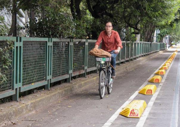 Amplían ciclovía de avenida Coyoacán en la Benito Juárez