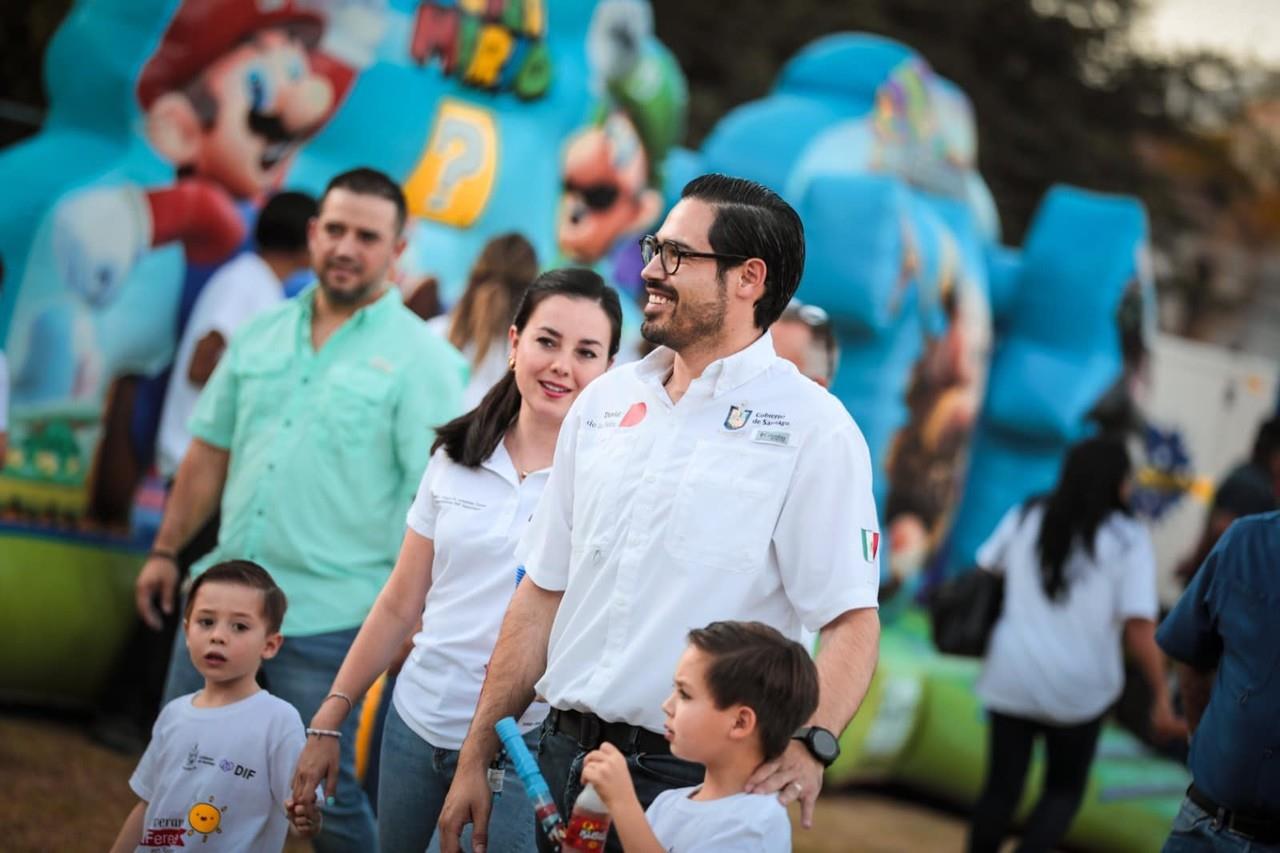 Los campamentos “Mi Verano DIF-erente” culminaron sus actividades en el Parque de Ligas Pequeñas. Foto. Cortesía