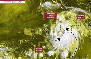 Se forma la depresión tropical Seis-E frente a las costas de Jalisco