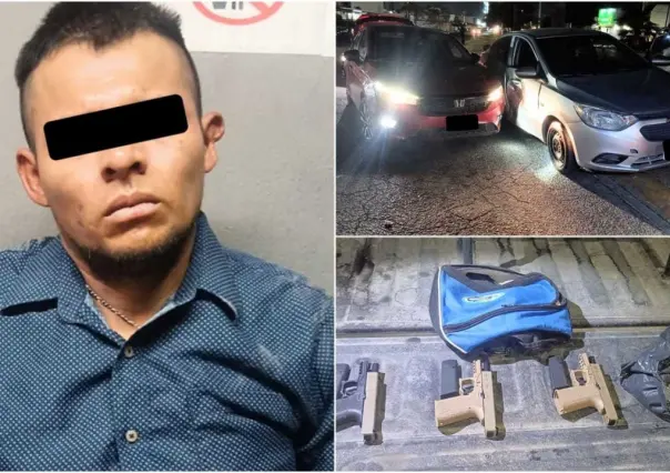 Detienen a hombre armado vinculado a homicidio en Zuazua