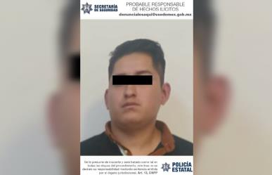 Detienen a presunto ladrón, lo investigan por 6 robos de vehículos en Ecatepec