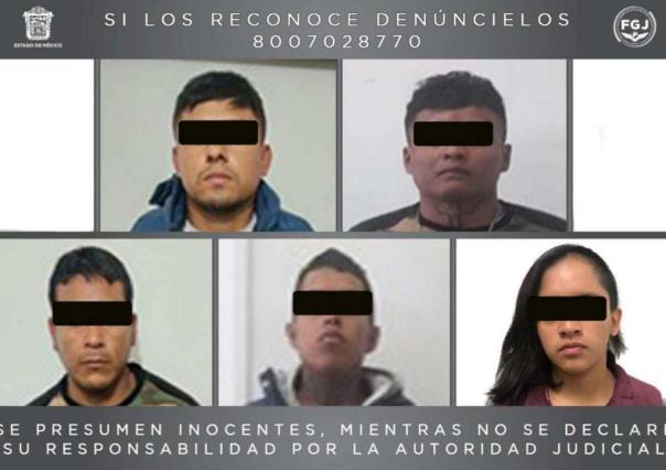 Caen cinco miembros de célula delictiva por secuestro en el Valle de Toluca