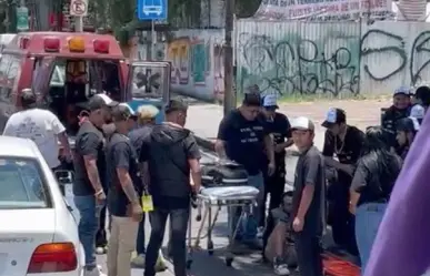 Termina autodefensa herido tras caer de una moto en Coacalco