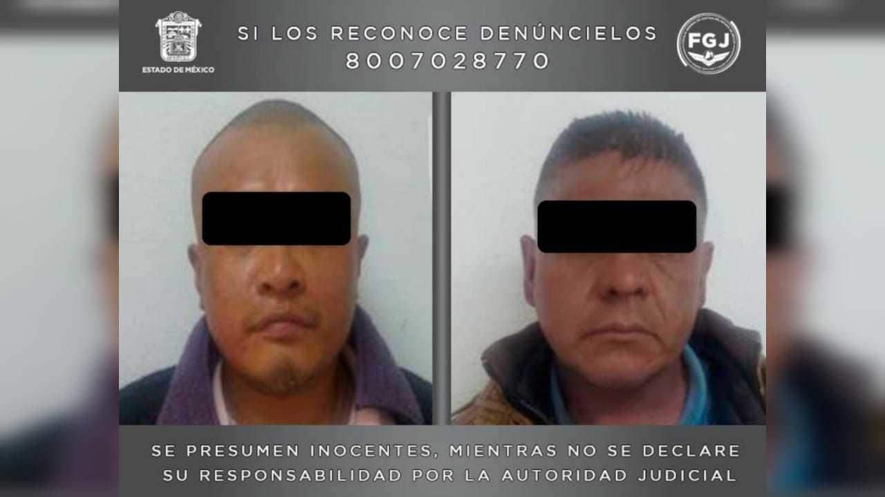 Dos presuntos integrantes de una célula delictiva, pertenecientes a la Familia Michoacana, fueron vinculados a proceso por homicidio calificado. Foto: Cortesía