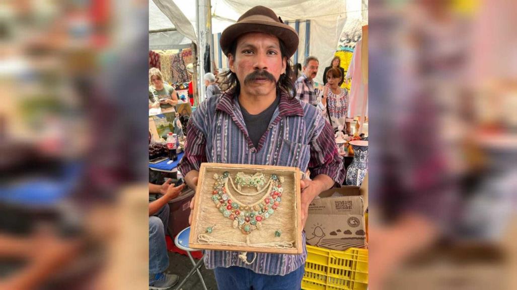 Arte en joyas mayas en manos del artista Arturo de la Cruz