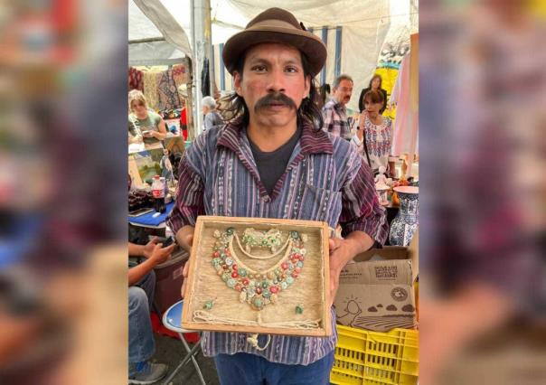 Arte en joyas mayas en manos del artista Arturo de la Cruz