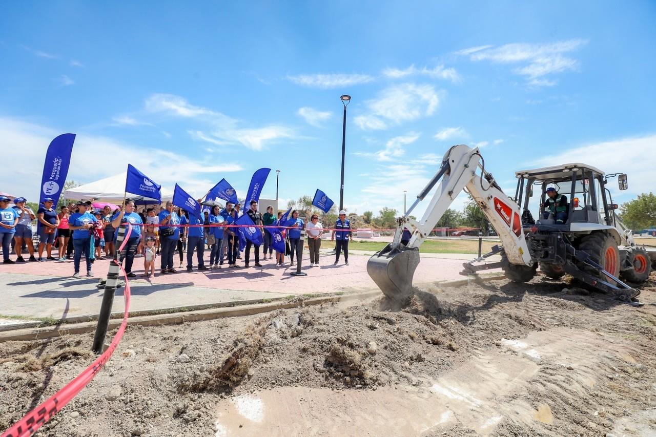 Aplican presupuesto participativo a parques y plazas de Pesquería