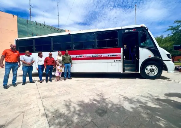 Inicia Nuevo Santa Bus para estudiantes universitarios de Santa Catarina
