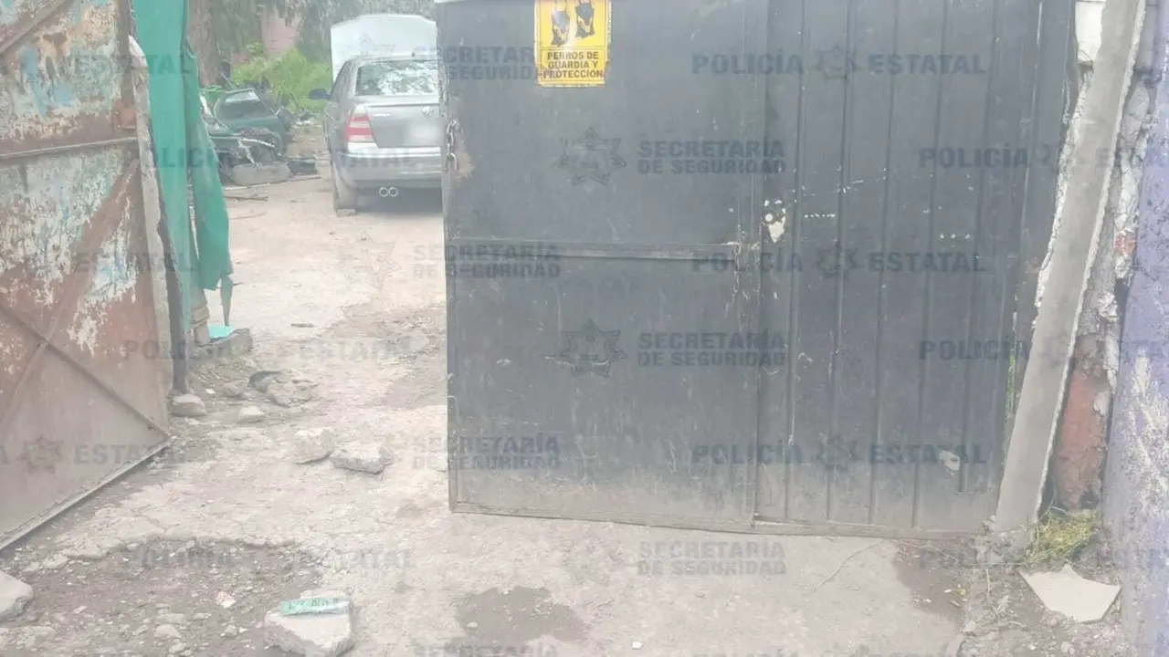 Descuben predio donde almacenan autopartes robadas en Ecatepec