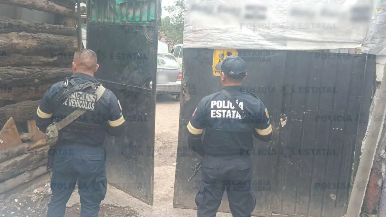 Descuben predio donde almacenan autopartes robadas en Ecatepec