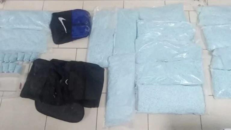 Detienen a un hombre con 55 kilos de fentanilo en Cadereyta