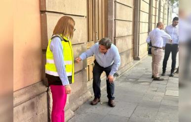 Rehabilita el Gobierno Municipal las banquetas de la zona centro en Durango