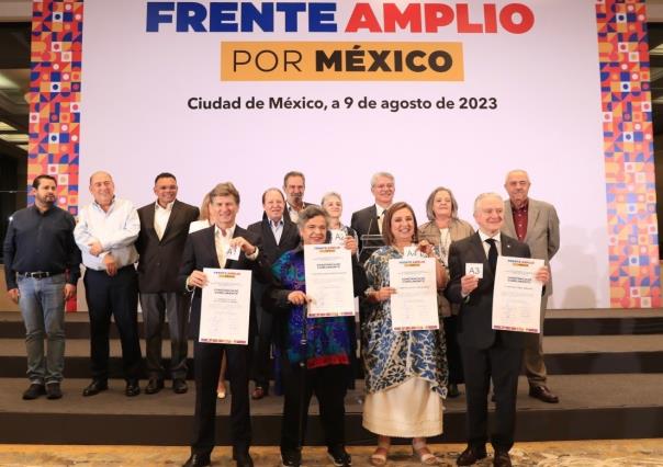 Santiago Creel, Enrique de la Madrid, Xóchitl Gálvez y Beatriz Paredes pasan a la siguiente etapa en definición de candidatura