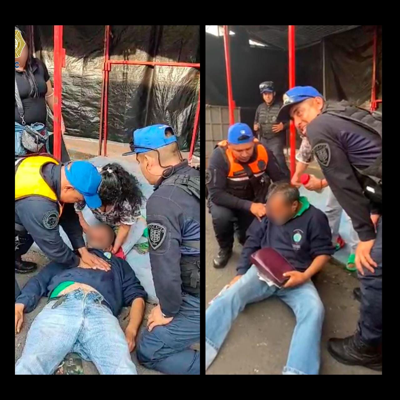 Héroes en acción: Relato de los policías que salvaron a una persona en Tepito. Foto: SSC CDMX