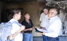 Escobedo brinda apoyo a familias afectadas por explosión de pipa de gas