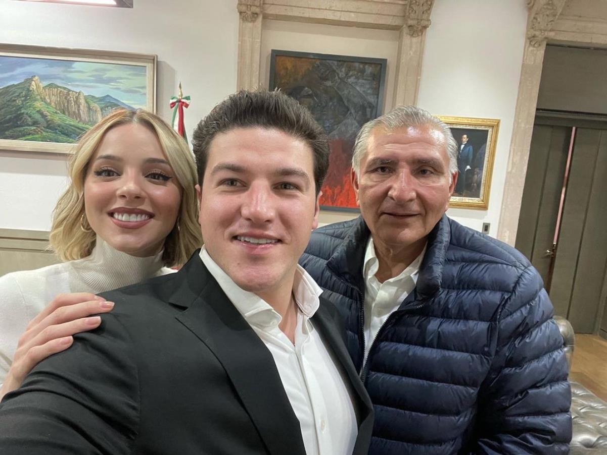 Aunque dijo que desconoce las aspiraciones políticas del gobernador Samuel García, el ex secretario de Gobernación, Adán Augusto López, mencionó que tiene buena relación con el titular del ejecutivo estatal. Foto: Archivo/ Instagram