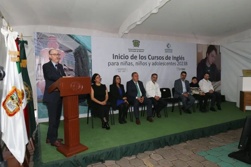 Inicio de Ciclo escolar 2023-2024 del Centro Internacional de Lengua y Cultura (CILC) sede Pino Suárez, Metepec. Crédito: UAEMéx.