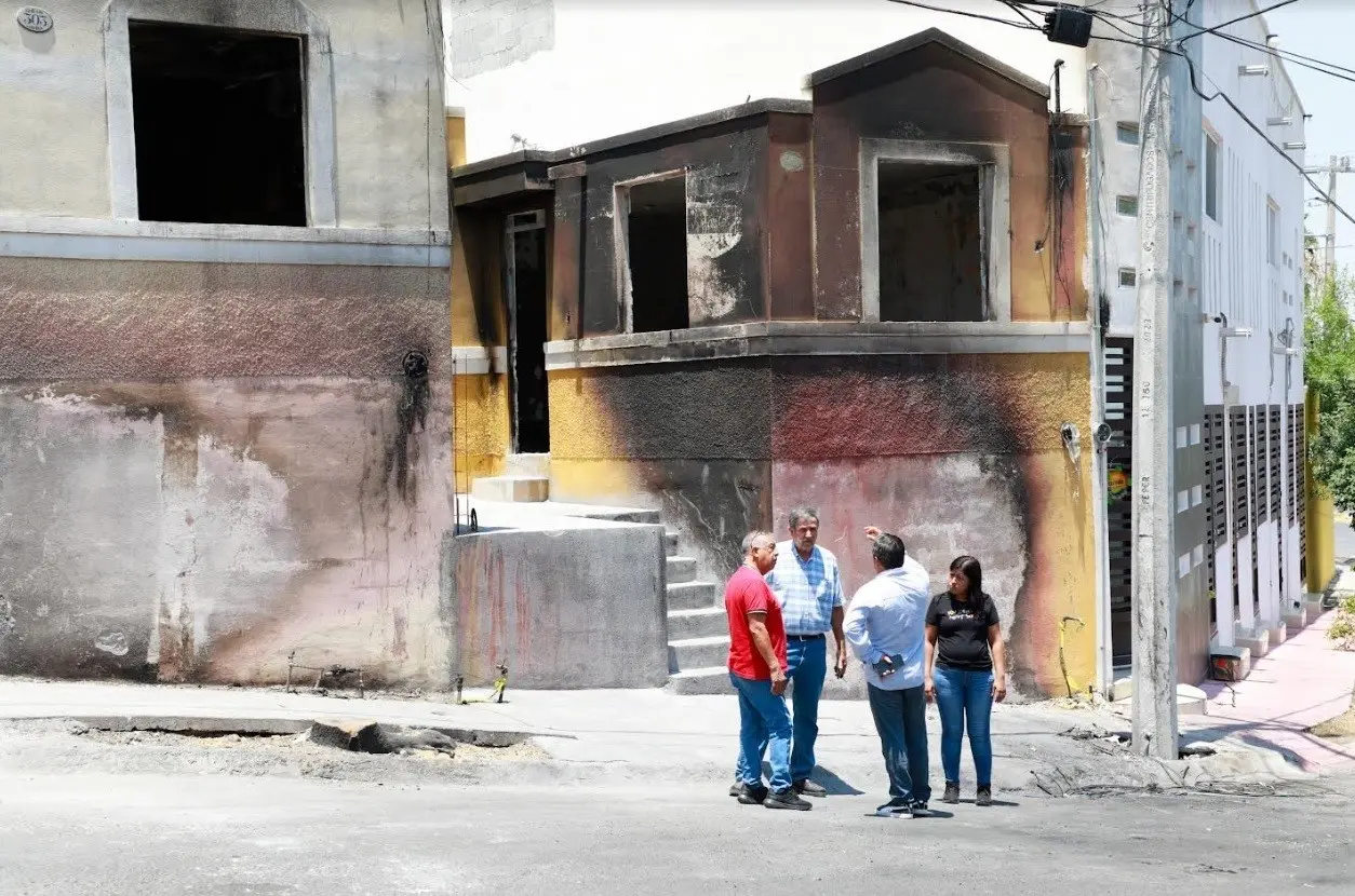 Gobierno de Escobedo y gasera coordinan reposición de bienes por explosión