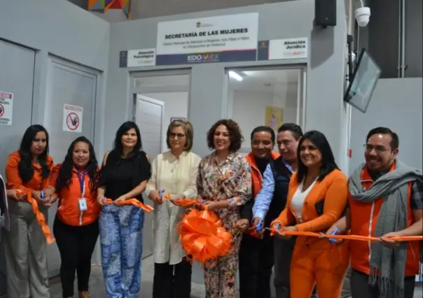 Inauguran Centro Naranja en estación del Mexicable de Tlalnepantla