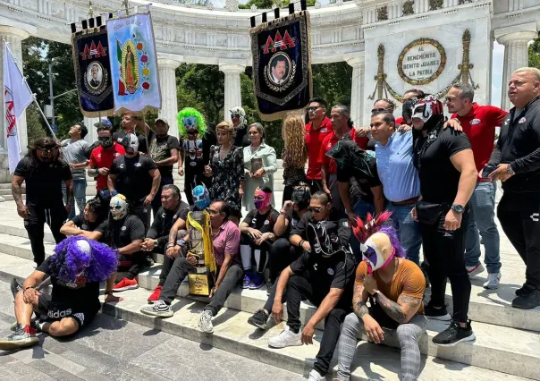 Peregrinación anual: Luchadores de la AAA agradecen a la Virgen de Guadalupe