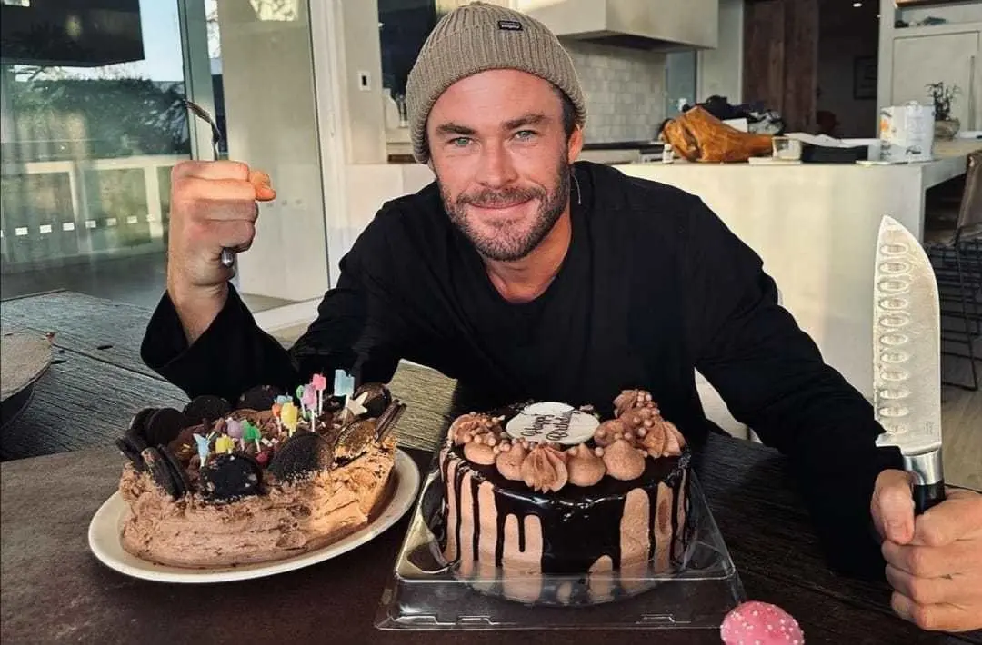 Chris Hemsworth agradeció a sus fans y amigos por sus felicitaciones. Foto: Instagram