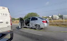 Hallan cuerpo en la cajuela de un auto abandonado en García