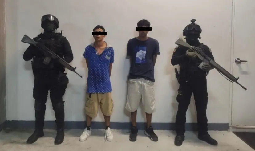 Captura Fuerza Civil a 4 integrantes del crimen organizado en San Nicolás
