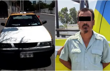 Detienen a taxista por amenazar a dueña de papelería en Monterrey