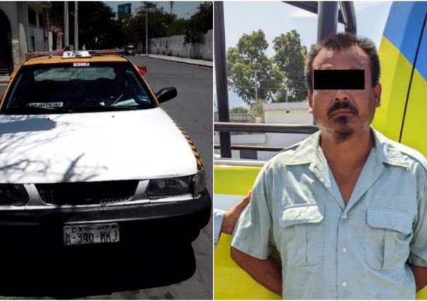 Detienen a taxista por amenazar a dueña de papelería en Monterrey