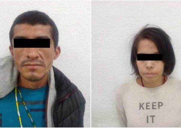 Por ladrones, cae pareja en Tlalnepantla huían tras robo en transporte público