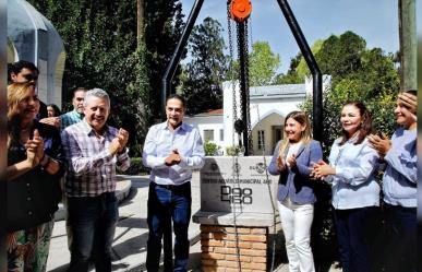 Colocan la primera piedra para rehabilitar la Alberca Olímpica