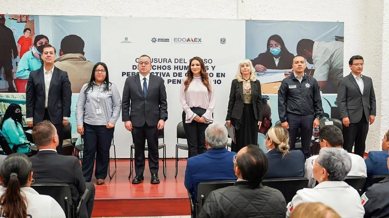 Clausura del curso: “Derechos Humanos y Perspectiva de Género en el ámbito penitenciario”. Foto: Cortesía.