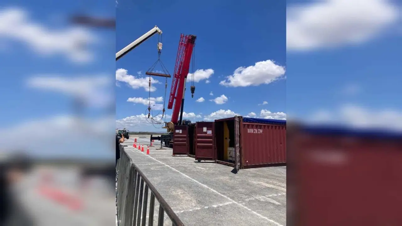 La empresa Mota Engil México instaló una planta de prefabricado para las lineas 4, 5 y 6 del Metro.  Foto: Rosy Sandoval