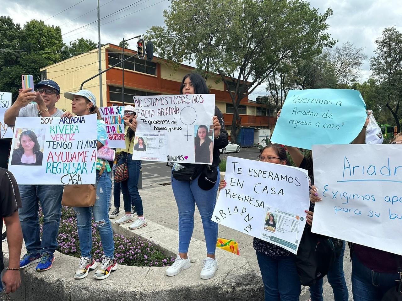 Exigen búsqueda inmediata y viva localización de dos mujeres desaparecidas. Foto: Ramón Ramírez