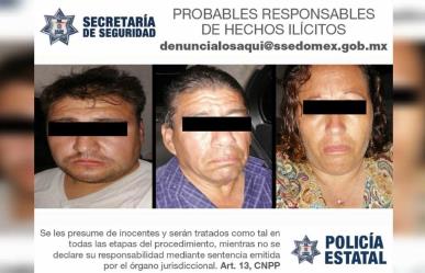 Detienen a 3; los investigan por homicidio en Cuautitlán Izcalli