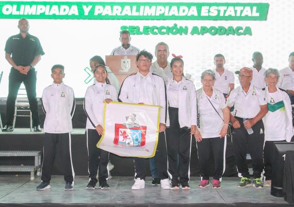 Deportistas de Apodaca listos para la Olimpiada Estatal 2023