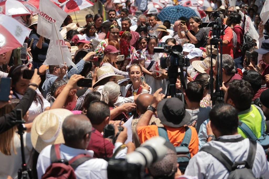 ”Nunca me van a escuchar hablar mal de mis compañeros”: Claudia Sheinbaum Foto: @Claudiashein