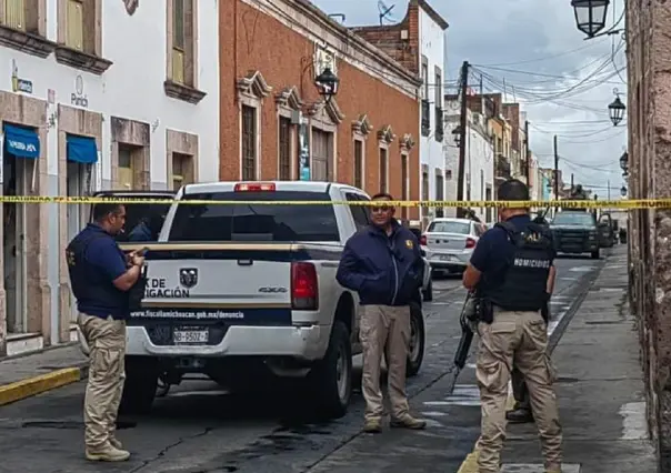 Desatan balacera en el centro histórico de Morelia, Michoacán; hay 4 detenidos