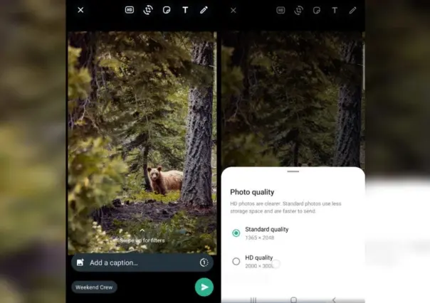 ¡Es oficial! Ya puedes enviar fotos en HD por Whatsapp desde móvil y navegador
