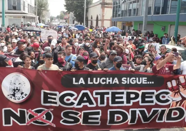 Miles de habitantes de Ecatepec se movilizarán en defensa del territorio