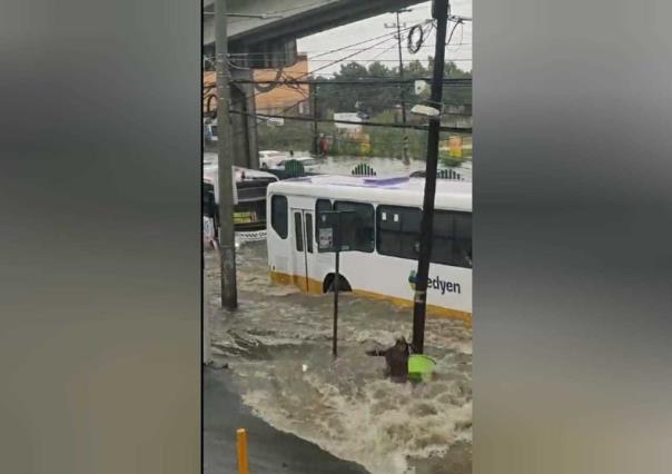 VIDEO: Bajo el agua avenidas en Coacalco, Ecatepec y Tultilán