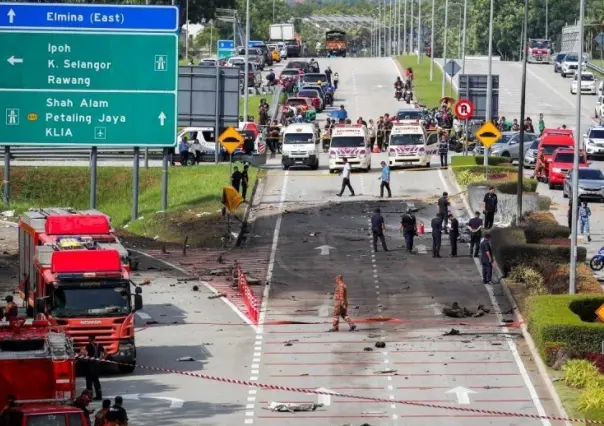 Se estrella jet privado antes de aterrizar; momento quedó grabado en video