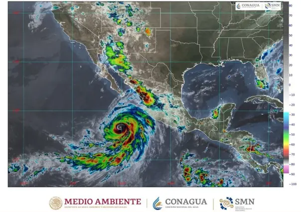 Hilary ya es huracán categoría 4, habrá lluvias intensas en gran parte del país